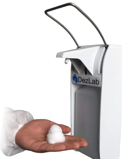 Дозатор для жидкого мыла и антисептика-пена